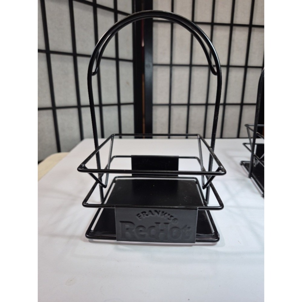 4pc Franks Metal Condiment Caddy